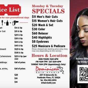 dominican hair salon by me|dominican salon near me prices.